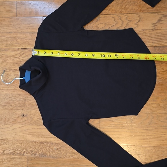 FOREVER 21 BUNDLE OF 2 WOMEN'S JUNIOR TURTLENECK TOPS GRAY & BLACK SIZE SMALL - Picture 5 of 16